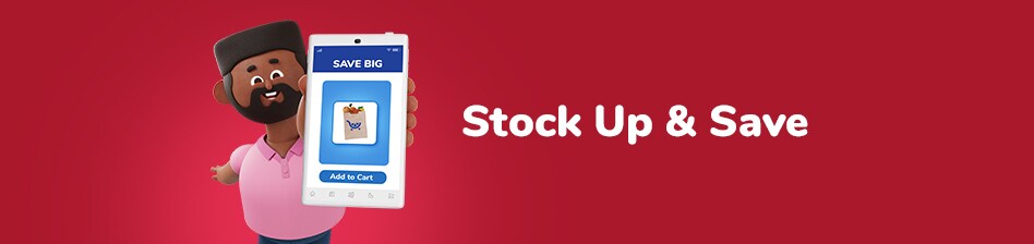 Stock Up & Save