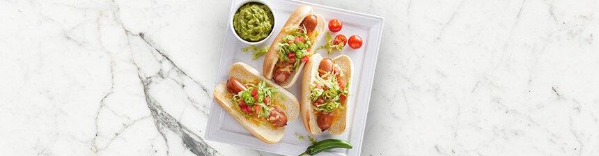 This mashup comes together fast with fresh toppings.