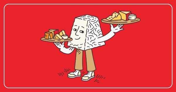Illustration of cheese Illustration of cheese