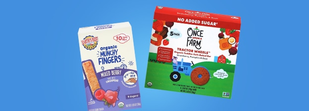 Brands include Earth's Best and Once Upon A Farm