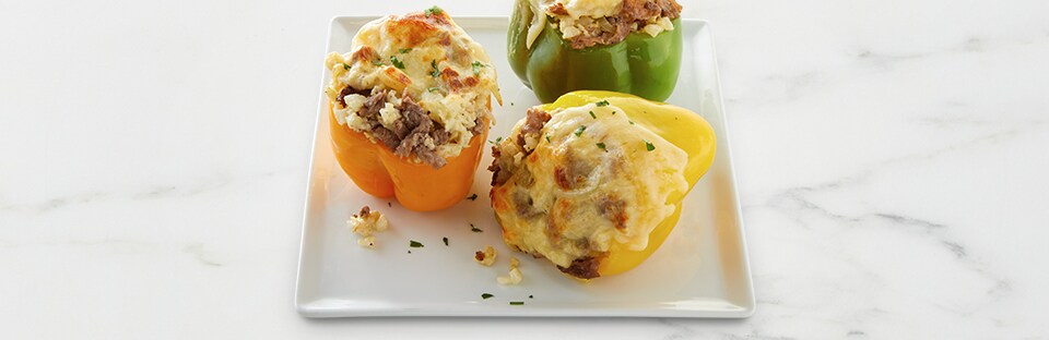 Cheesesteak Stuffed Peppers Recipe