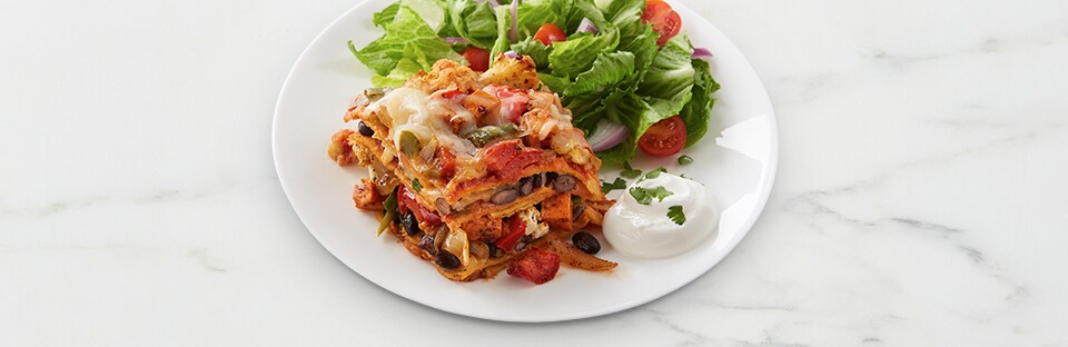 Gluten-Free Vegetable Enchilada Casserole Recipe