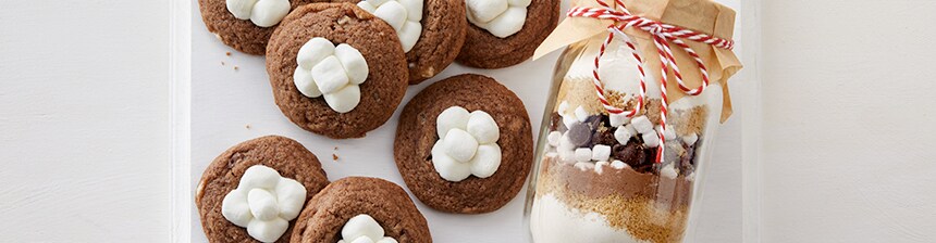 Hot Chocolate Cookies in a Jar Recipe