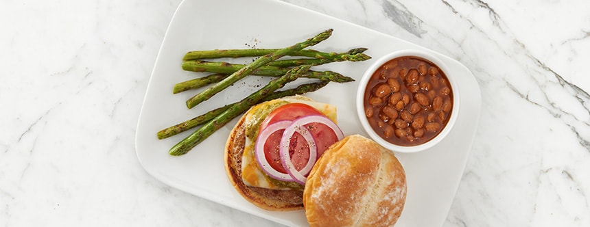 Grilled Cheesy Pesto Turkey Burgers