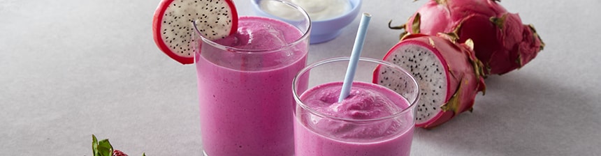 Dragon Fruit Strawberry Smoothie Recipe