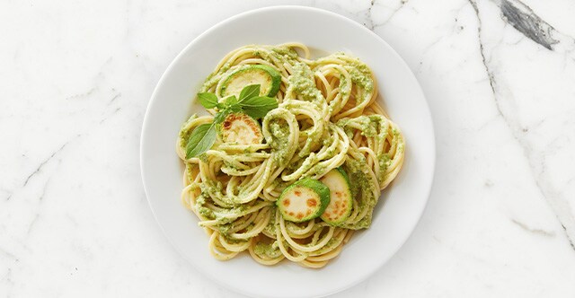 Zucchini Pesto Pasta
