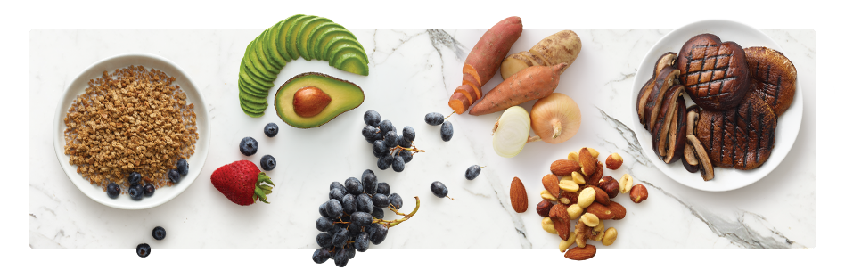 Plant-based recipes.