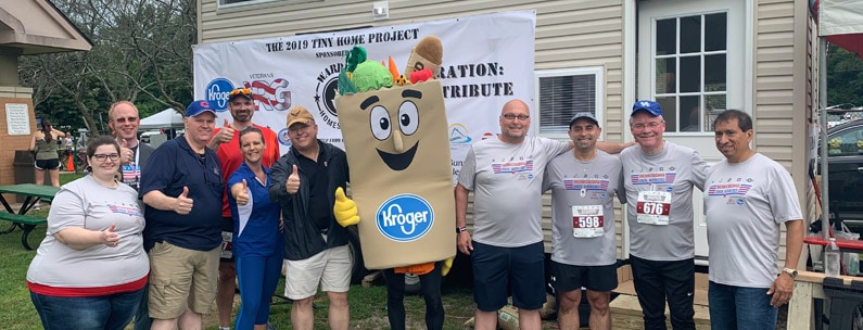 Kroger Veterans ARG donate tiny home to local veteran experiencing homelessness Kroger Veterans ARG donate tiny home to local veteran experiencing homelessness