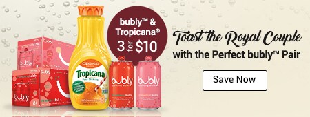 Toast the Royal Couple with the Perfect Bubly Pair