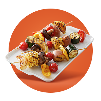 Grilled Vegetable Kabobs Recipe